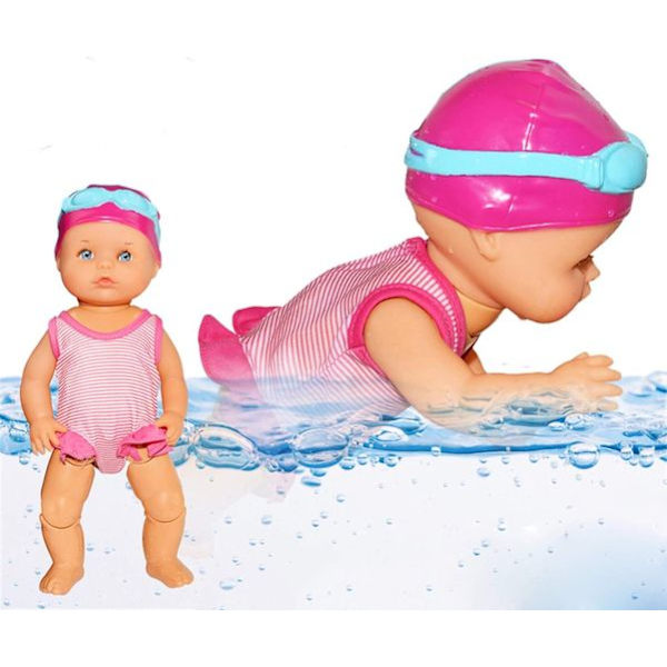 Vattenleksaker för barn Jag kan simma mamma Jag kan simma dockor