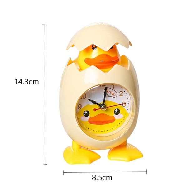 2 st RP001 Cartoon Eggshell Chick Alarmklocka Student Present Barnrum N