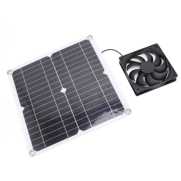 Solpanel Fläkt Lätt Bärbar Solcellsfläkt Kit KLB