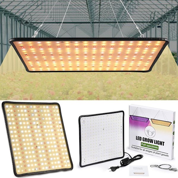256 LED plantelampe sollys indendørs plantevækstlampe drivhus KLB