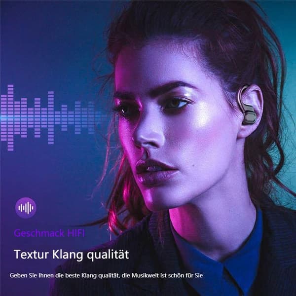 Bluetooth-hodetelefoner Sport, Litinst Hodetelefoner Trådløs Bluetooth 5.3 3D Stereo