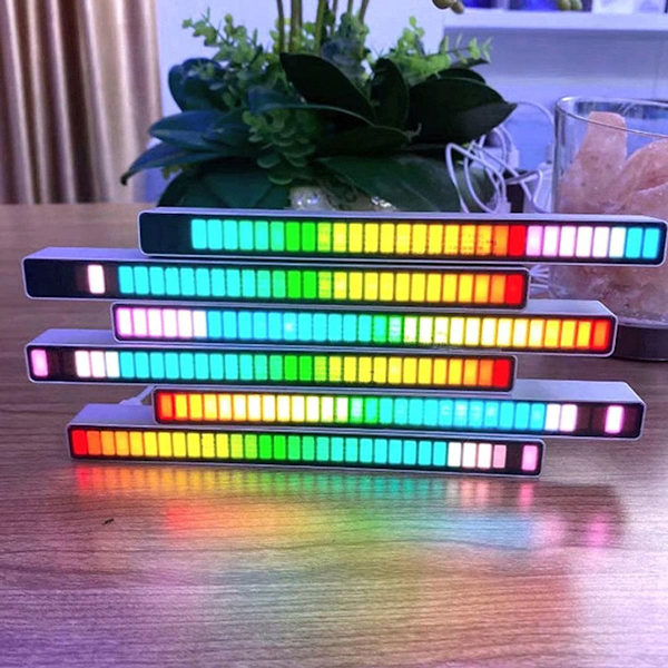 LED-ljuslist, färgglad LED-ljudkontroll KLB