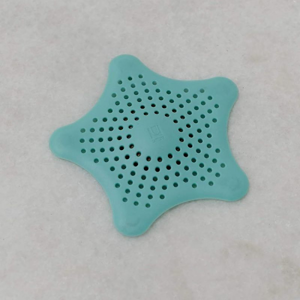 Umbra Starfish Drain Cover/Hair Catcher, Surf Blue