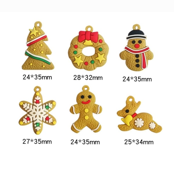Julgransdekorationer Julgranshänge Dekoration (Pepparkaka 6-pack) KLB