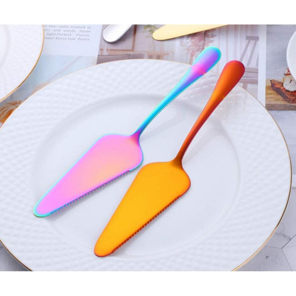 Paitårta Serveringsspade i Rostfritt Stål, Pizza Spatel, Illusion
