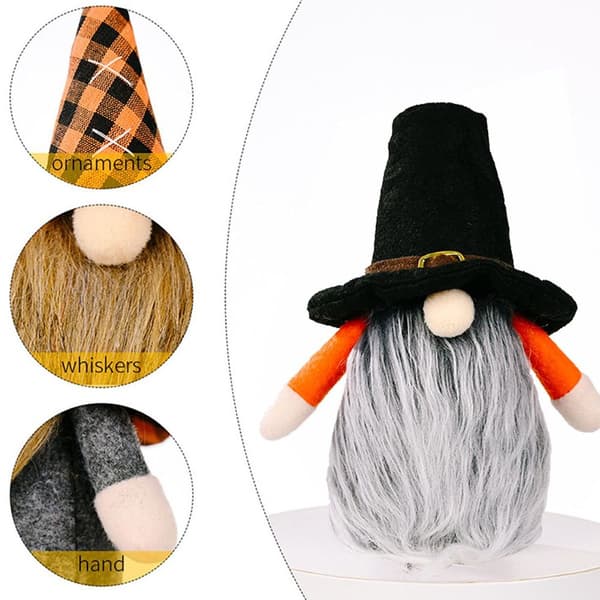 Gnome-prydnader, Halloween-högtidsdekorationer, Gnome Style 1 KLB