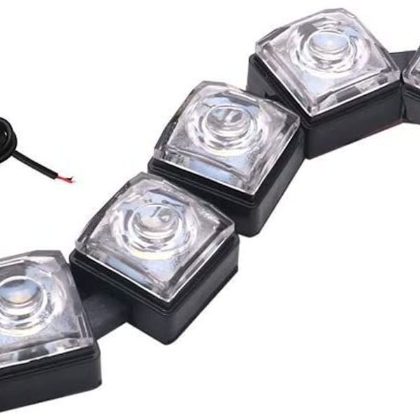 6 LED-joustava 12V auton kuorma-auton päiväajovalo sumuvalo vedenpitävä päiväajovalo