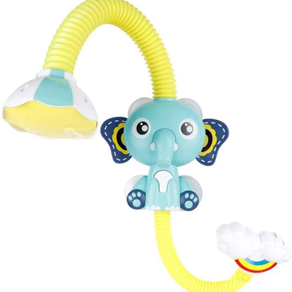 Badelegetøj Baby Vandspil Elefant Model Hane Bruser Elektrisk KLB