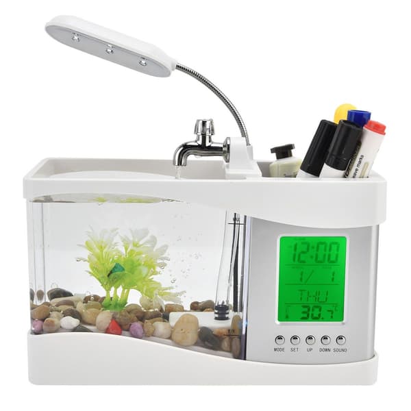 Multifunktionell USB-akvarielampa, liten akvarielampa KLB