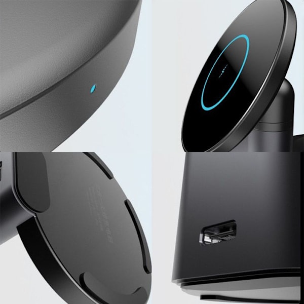 3-in-1 magneettinen langaton latausasema, yhteensopiva Mag-safe Wireless -tekniikan kanssa