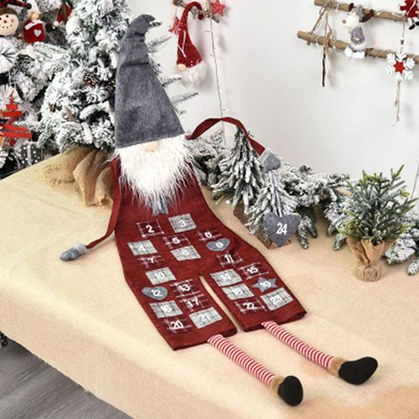 Santa Filt Adventskalender Style 1 KLB