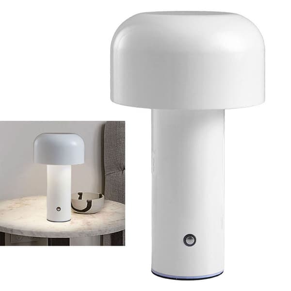 Soppbordlampe, trefarget LED-lysperler, trinnløs KLB