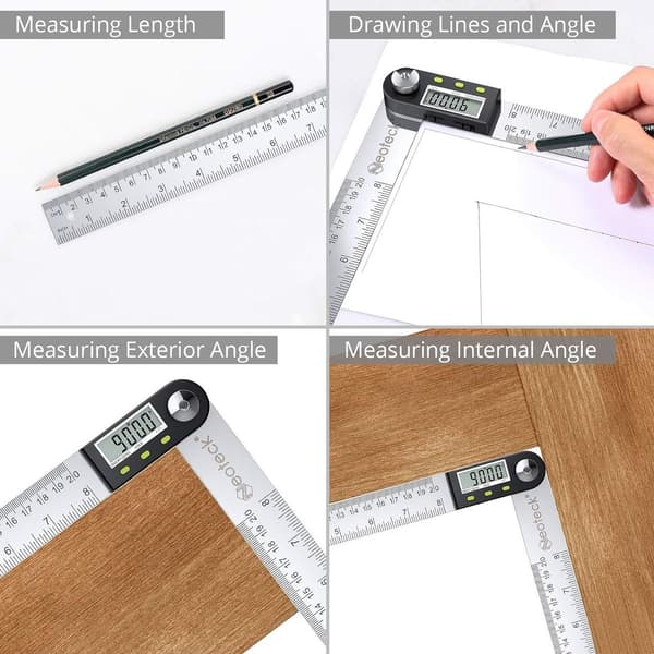 Protractor digital display vinkelmåler digital display universal vinkel KLB