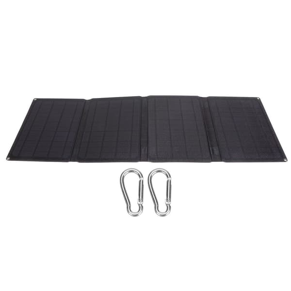 32W 5V 4 Panel Semi Flexibel Bärbar Solpanel Laddare KLB