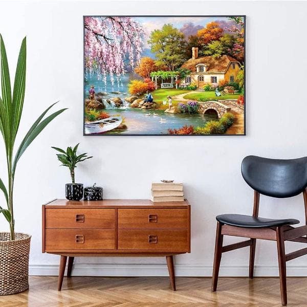 1000 palan puzzle - maalaismaisema