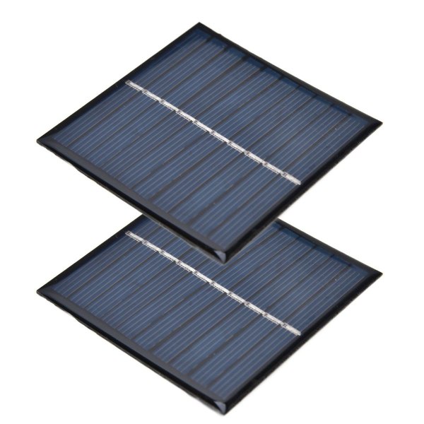 2kpl Mini aurinkopaneeli kannettava kapseloitu soluepoksihartsi KLB