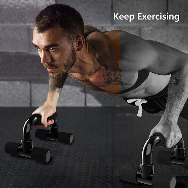 Støttehåndtak for push-up stenger for styrketrening