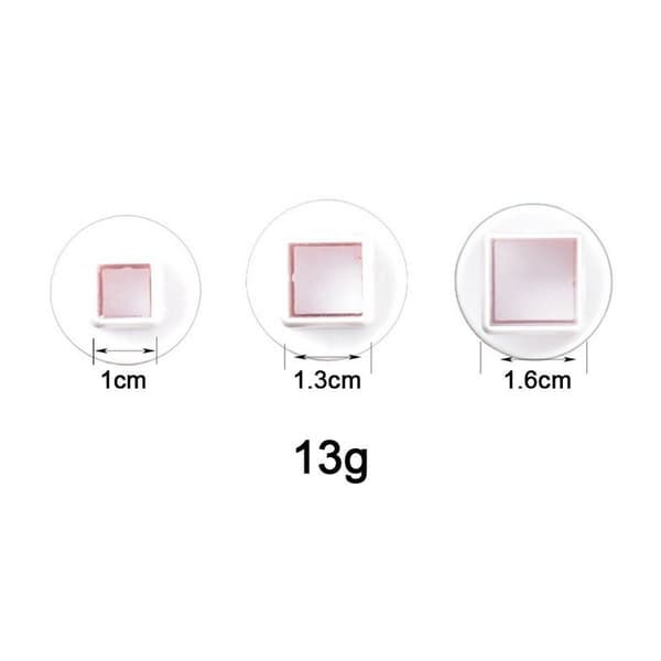 Fondant Cake Biscuit Plunger Sugarcraft Flower Leaf Square THM005 KLB