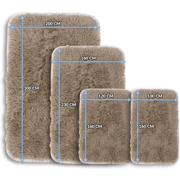 Hög lugg vardagsrumsmatta lång lugg 100x160 cm-vardagsrumsmatta sovrumsmatta mjuk och fluffig utomhusmatta turkos mönster