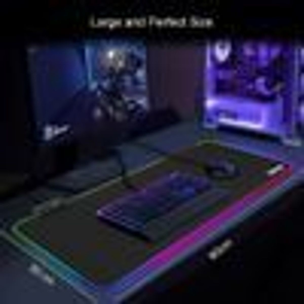 RGB Gaming Musmatta XXL LED Musmatta Stor 800 x 300 x 4 mm 10