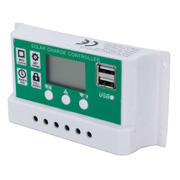 60A 12V 24V PWM solcellepanel batterikontroller lader KLB