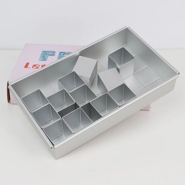 Bageform numre store, aluminiums bageforme nummer bageform, bogstaver