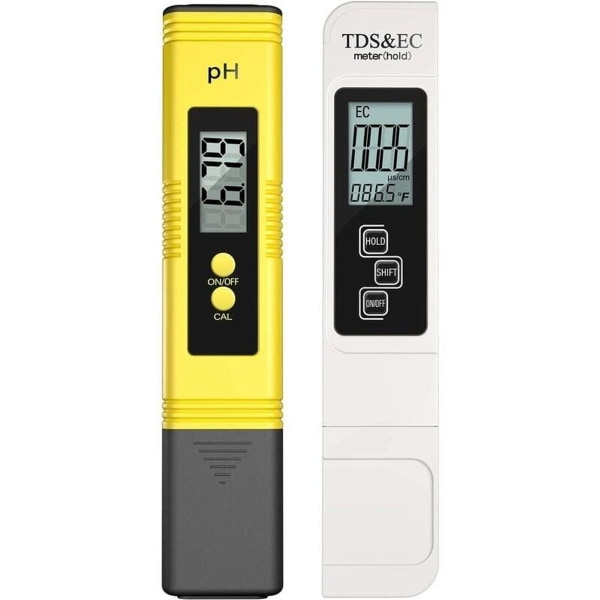 TDS og PH meter, pen pH meter, høj nøjagtighed