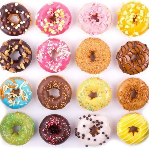 Cavity silikone donutforme sæt med 2 non-stick bageforme til producenter KLB