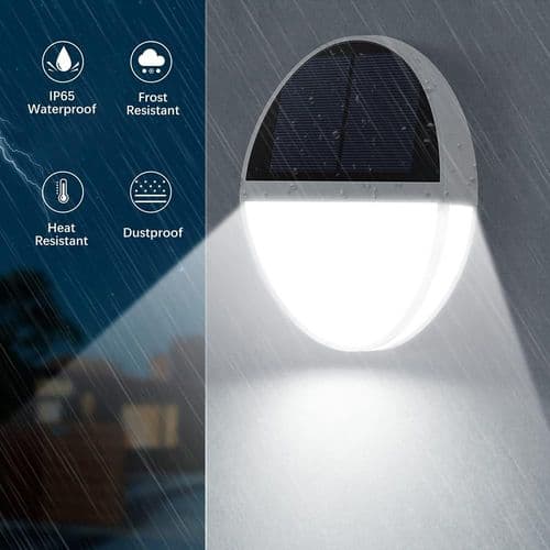 Udendørs Solcellelys, 48 LED Solcelle Bevægelsessensor Vægslys