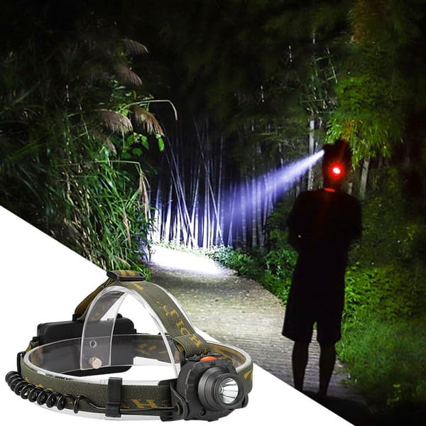 Kirkas LED-otsalamppu, vedenpitävä otsalamppu KLB