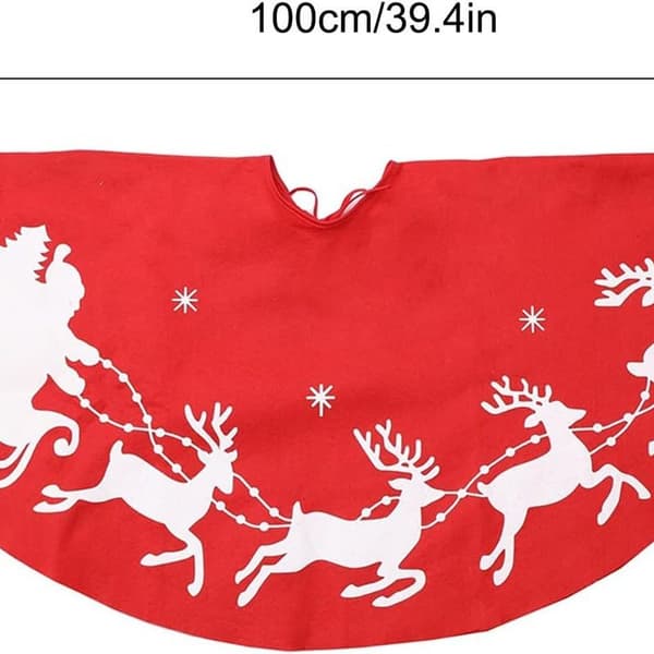 Julgransfot för festlig heminredning - 100 cm