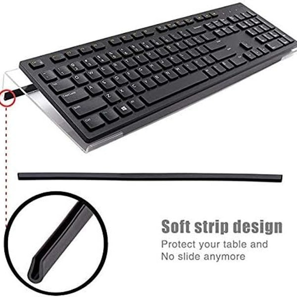 Ergonominen näppäimistöteline