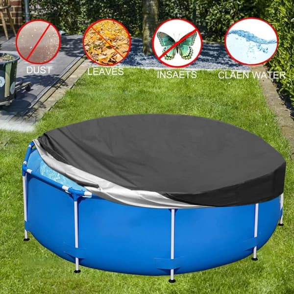 45-pack poolskyddsklämmor, fästklämmor för ovala pooler, 61 cm KLB