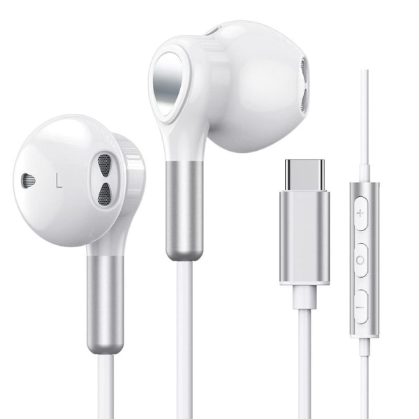 USB C-hörlurar för Samsung Galaxy S22 Ultra S21 FE S20 A53 USB C-hörlurar