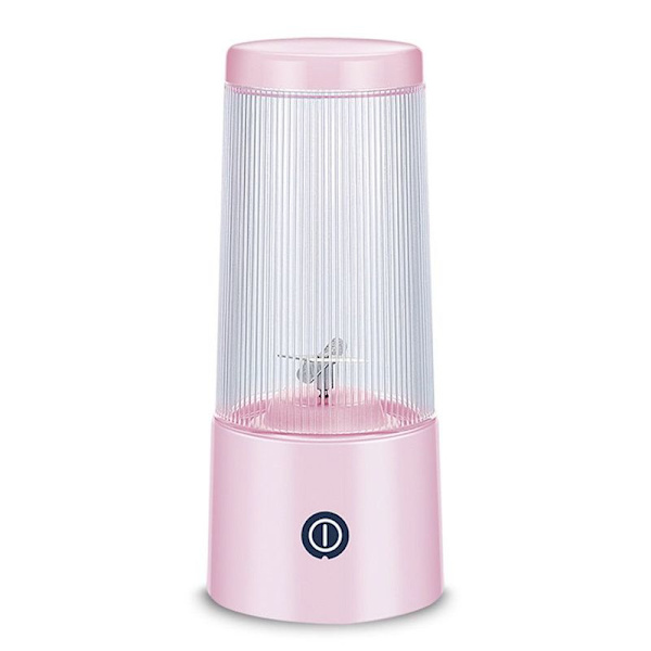 Bærbar blender, personlig størrelse blender til smoothies og pink