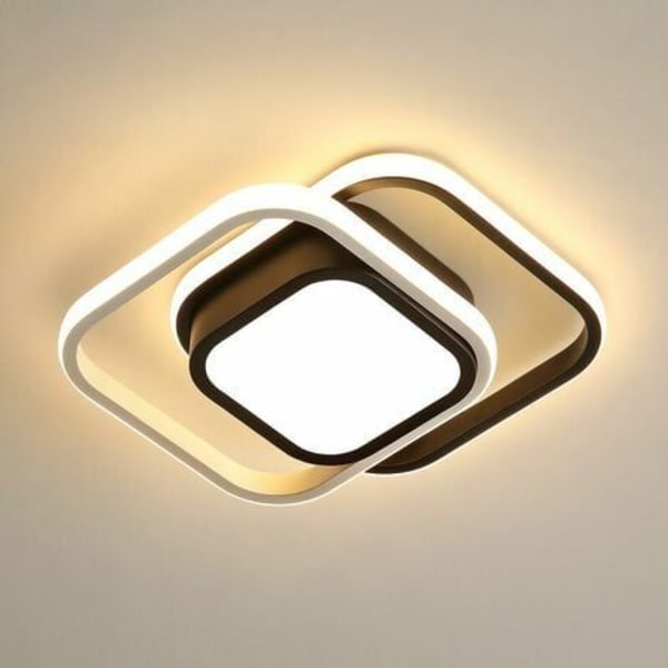 Moderne LED-taklampe, 26W taklampe, gang 3000K, 2080lm taklampe for stue, soverom, kjøkken