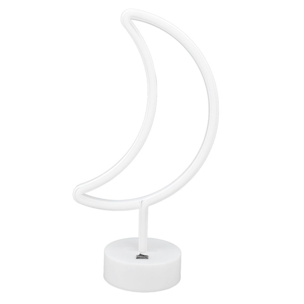 Neon lys batterier, USB-interface, dekorativ natlampe KLB