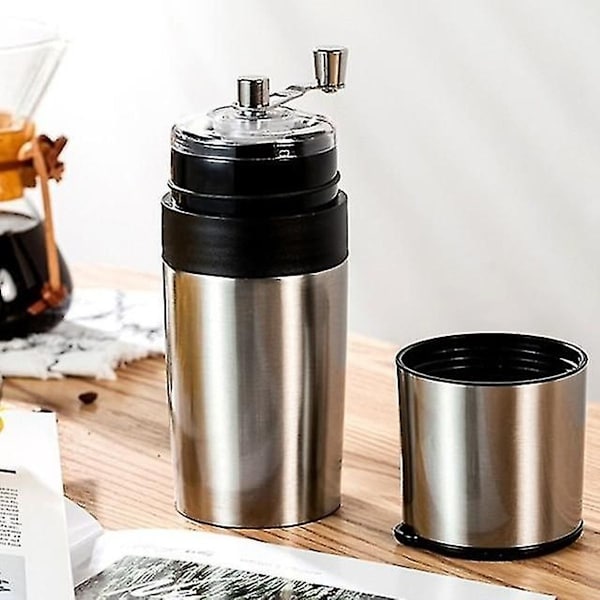 All-in-One bærbar manuell kaffekvern (sølv) KLB