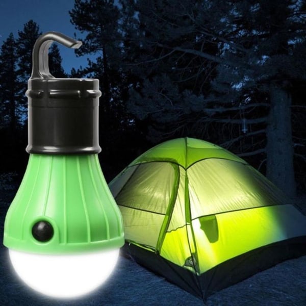 LED'er Mini bærbart lanternetelt lys LED pære lys nødcamping vandtæt