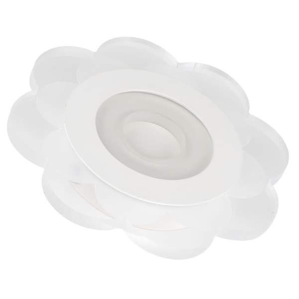 Blomformad LED-vägglampa sovrum korridorljus KLB