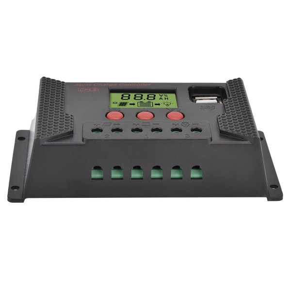 40A bärbar solpanel laddningsregulator 12V 24V PWM automatisk KLB