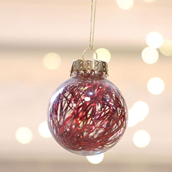 Festive Julekugle Ornamenter til Bryllupper - Style 1 KLB