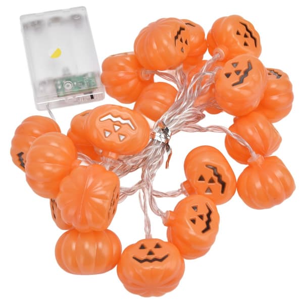 Meter Halloween Græskar Lyskæde 20 LED Dekorative LED KLB