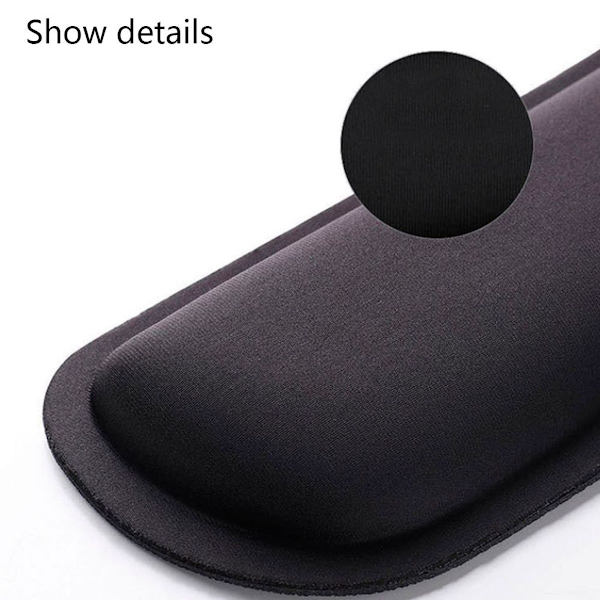 2-delt musemåtte, ergonomisk mus og tastatur håndledsstøtte