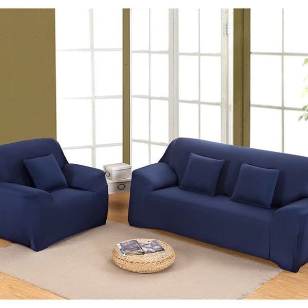 Elastisk sofaovertrekk 2 seter, sofaoverkast, sofaovertrekk, sofatrekk