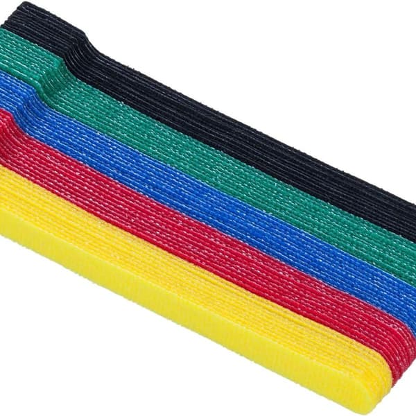 Pakke med 50 genanvendelige kabelbindere, kabelbindere - kabelstyring