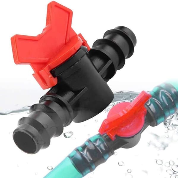 Ventil sprinklerbryter PE plastventil akvarietilbehør med ventiler KLB