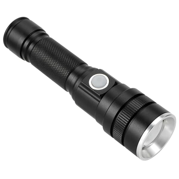 USB-opladelig lommelygte 1500LM 4 tilstande udendørs KLB