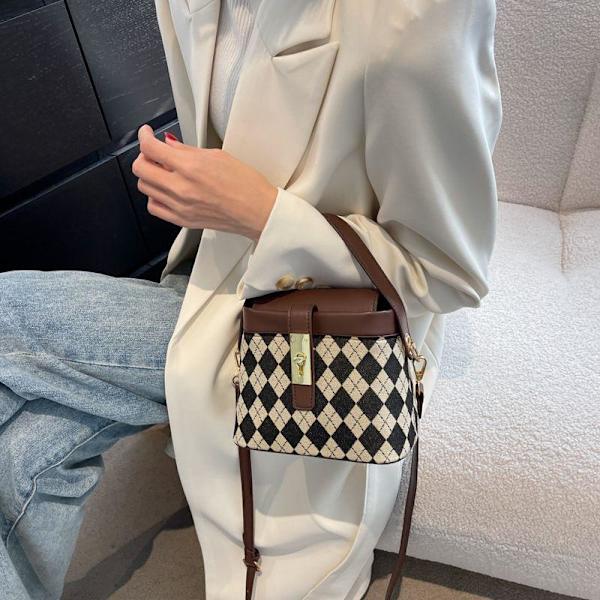 Trellis Bucket Bag Damväska Säsongsbetonad Messenger Bag