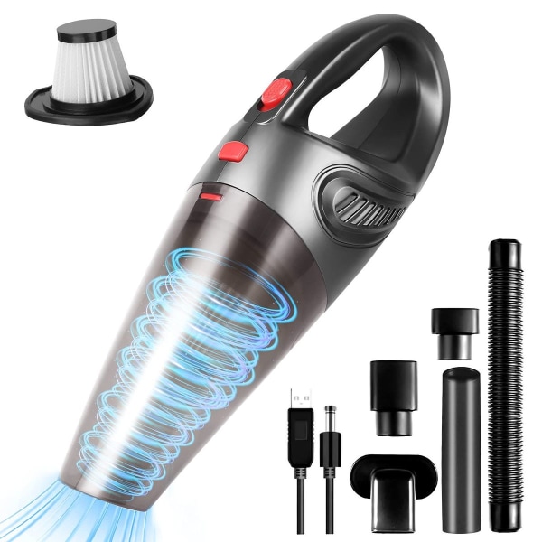 Johdoton käsi-imuri, 4-in-1 käsi-imuri, 120W auton imuri